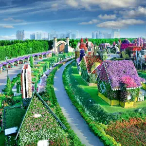 Visit Dubai Miracle Garden