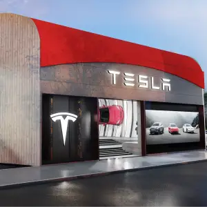 Tesla Showroom - Sheikh Zayed Road