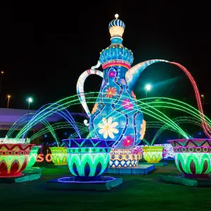 Dubai Garden Glow