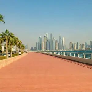 The Palm Jumeirah Boardwalk