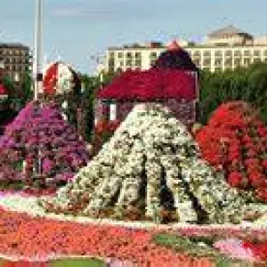 Dubai Flower Festival at Dubai International Financial Centre (DIFC)