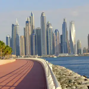 The Palm Jumeirah Boardwalk