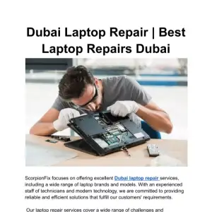 Dubai Laptop Repair